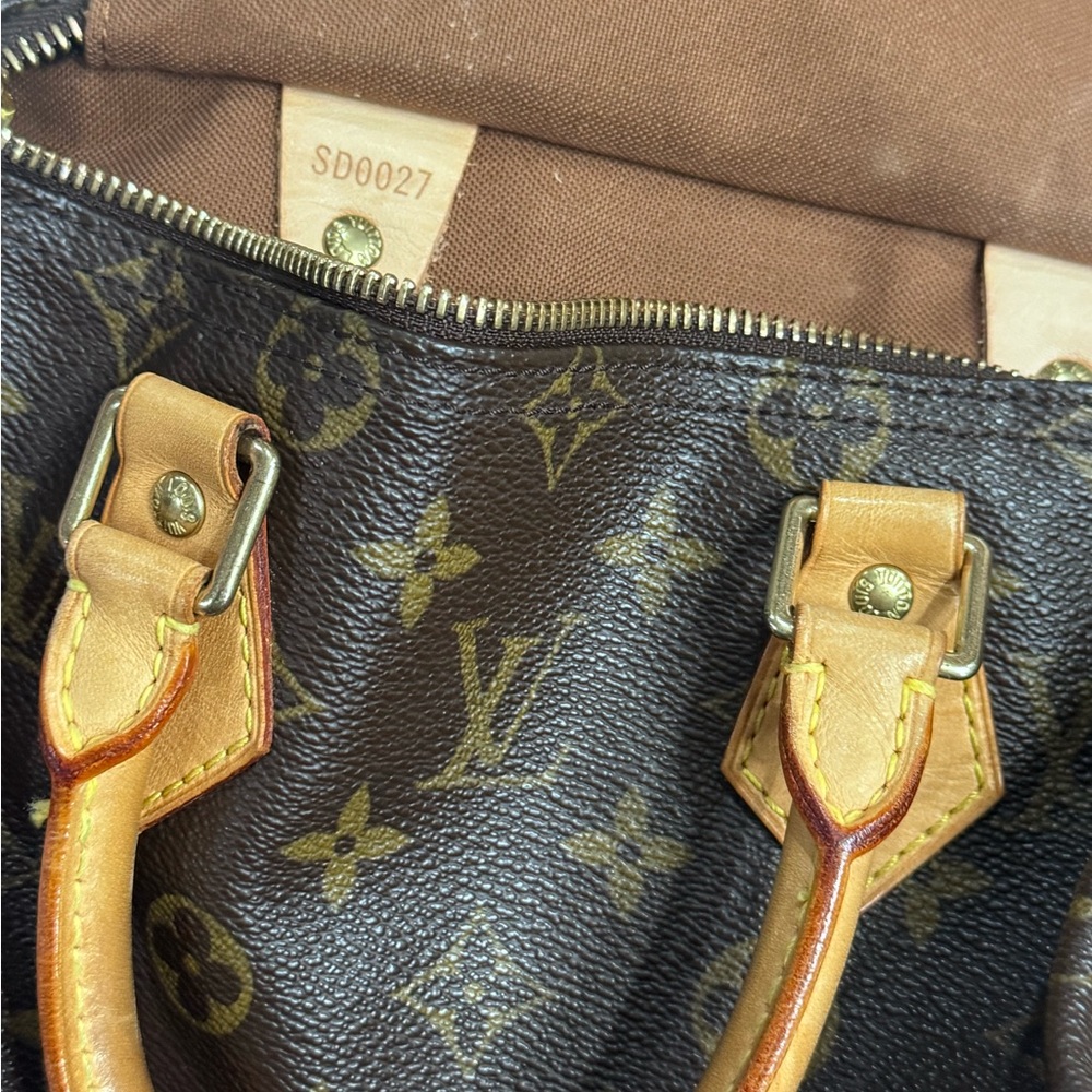 Louis Vuitton | Speedy 25 | SD0027 | Monogram Canvas Brown Satchel - Picture 2 of 16